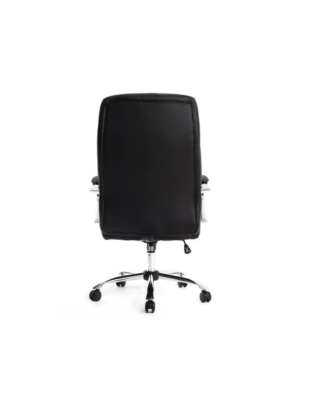 Silla q connect direccion vero na simil piel base metalica alt max 1210 anc 650 prof 730 mm ruedas premium color negro Silla q connect direccion vero na simil piel base metalica alt max 1210 anc 650 prof 730 mm ruedas premium color negro