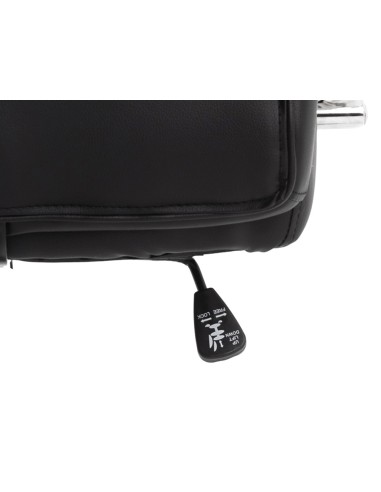 Silla q connect direccion vero na simil piel base metalica alt max 1210 anc 650 prof 730 mm ruedas premium color negro