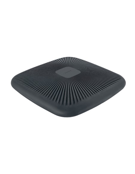 Cojin de asiento leitz ergo active wobble gris oscuro 55x360x360 mm