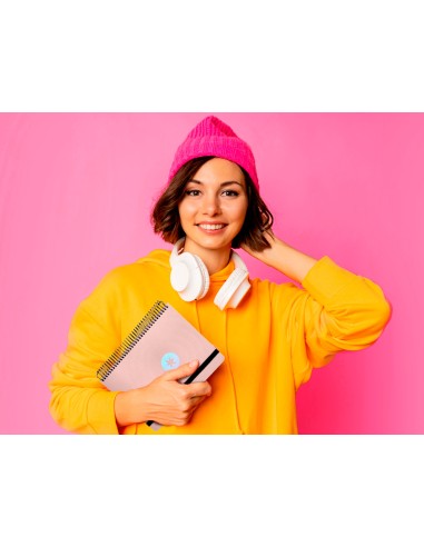 Agenda escolar antartik ano 24 25 curso coleccion minimal pink dia pagina a5