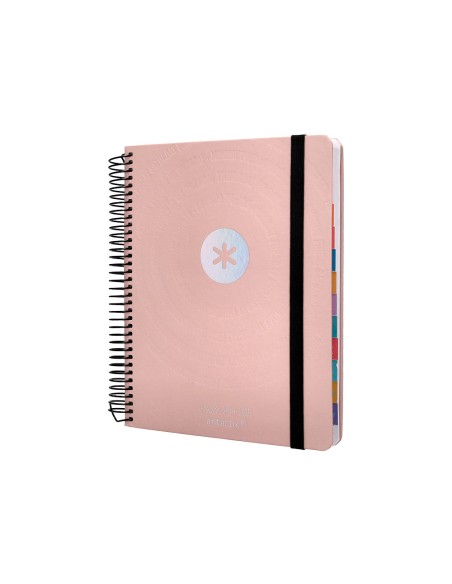Agenda escolar antartik ano 24 25 curso coleccion minimal pink dia pagina a5