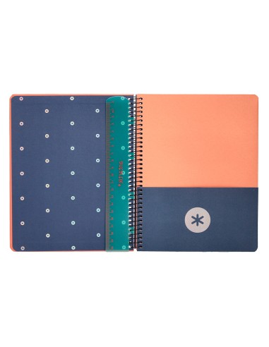 Agenda escolar antartik ano 24 25 curso coleccion minimal orange semana vista a5