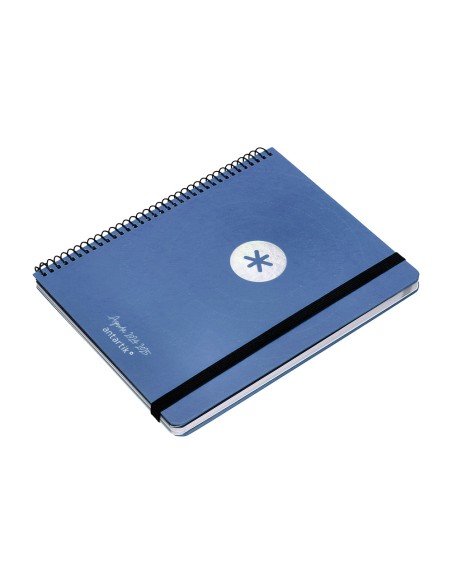 Agenda escolar antartik ano 24 25 curso coleccion minimal blue semana vista a5