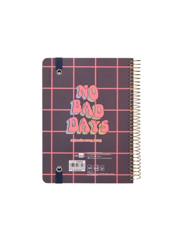 Agenda escolar liderpapel ano 24 25 curso fantasia bad days dia pagina a5