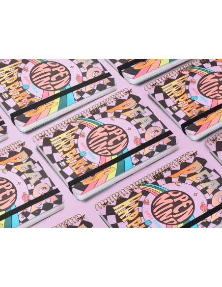 Agenda escolar liderpapel ano 24 25 curso fantasia happiness dia pagina a5