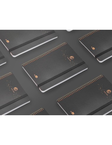 Agenda escolar liderpapel ano 24 25 curso classic lines antracita semana vista a5