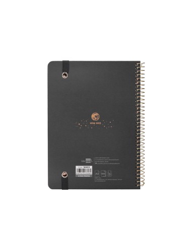 Agenda escolar liderpapel ano 24 25 curso classic lines antracita 2 dias pagina a5