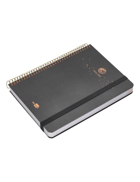 Agenda escolar liderpapel ano 24 25 curso classic lines antracita dia pagina a5