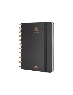 Agenda escolar liderpapel ano 24 25 curso classic lines antracita dia pagina a5