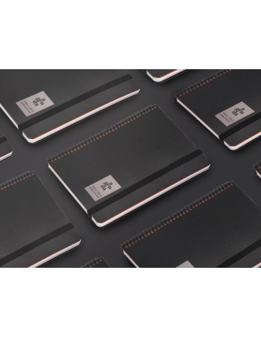 Agenda escolar liderpapel ano 24 25 curso classic negro 2 dias pagina a5