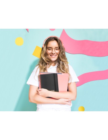 Agenda escolar liderpapel ano 24 25 curso classic negro 2 dias pagina a5