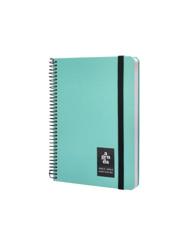 Agenda escolar liderpapel ano 24 25 curso classic menta dia pagina a5