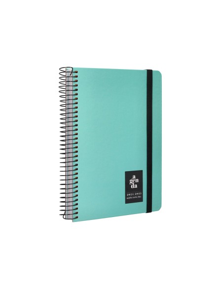 Agenda escolar liderpapel ano 24 25 curso classic menta dia pagina a5