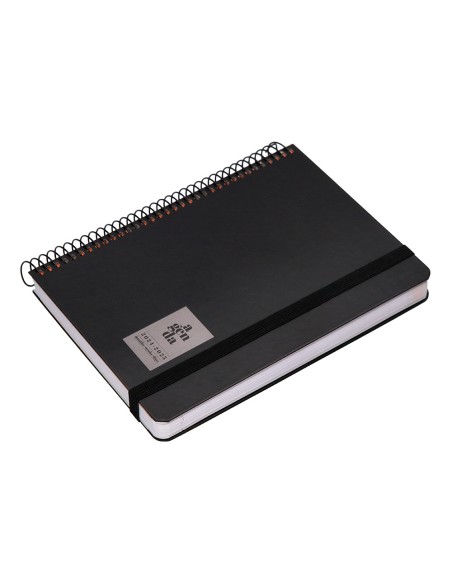 Agenda escolar liderpapel ano 24 25 curso classic negro dia pagina a5