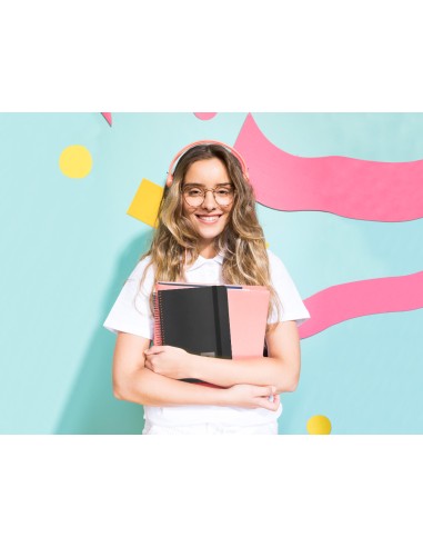 Agenda escolar liderpapel ano 24 25 curso classic negro dia pagina a5