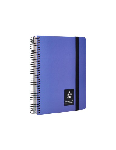 Agenda escolar liderpapel ano 24 25 curso classic azul dia pagina a5