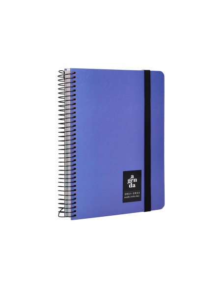 Agenda escolar liderpapel ano 24 25 curso classic azul dia pagina a5