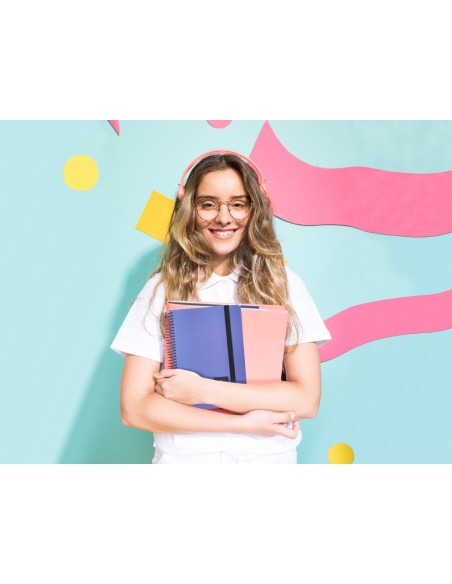 Agenda escolar liderpapel ano 24 25 curso classic azul dia pagina a5