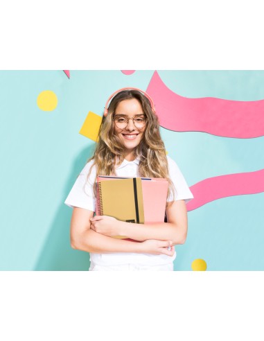 Agenda escolar liderpapel ano 24 25 curso classic amarillo dia pagina a5