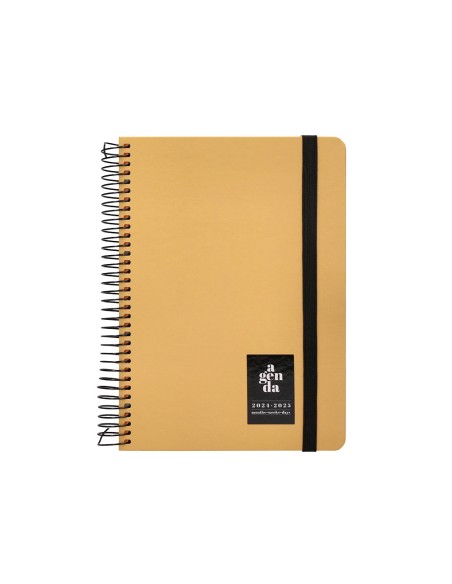 Agenda escolar liderpapel ano 24 25 curso classic amarillo dia pagina a5