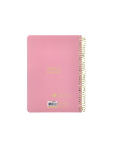 Agenda escolar liderpapel ano 24 25 curso basic rosa dia pagina a5