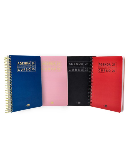 Agenda escolar liderpapel ano 24 25 curso basic surtido dia pagina a5