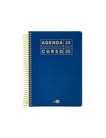 Agenda escolar liderpapel ano 24 25 curso basic surtido dia pagina a5
