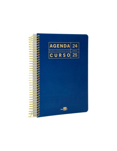 Agenda escolar liderpapel ano 24 25 curso basic surtido dia pagina a5