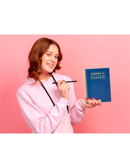 Agenda escolar liderpapel ano 24 25 curso basic surtido dia pagina a5