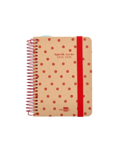 Agenda escolar liderpapel ano 24 25 escolar classic smile dia pagina a6 tetra