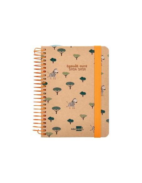 Agenda escolar liderpapel ano 24 25 escolar classic surtido dia pagina a6 catalan