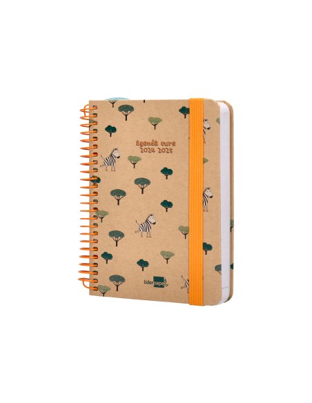 Agenda escolar liderpapel ano 24 25 escolar classic surtido dia pagina a6 catalan