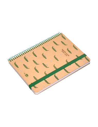 Agenda escolar liderpapel ano 24 25 escolar classic crocodile 2 dias pagina a5 papel fsc banda elastica