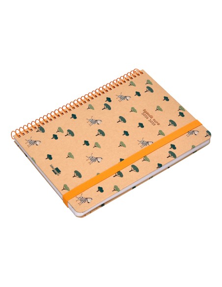 Agenda escolar liderpapel ano 24 25 escolar classic surtido 2 dias pagina a5 papel fsc banda elastica