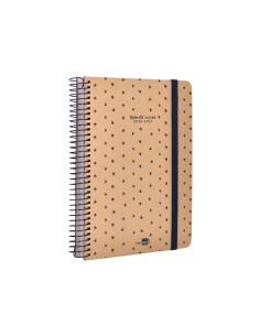 Agenda escolar liderpapel ano 24 25 escolar classic stars dia pagina a5 papel fsc banda elastica