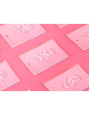 Agenda escolar liderpapel ano 24 25 escolar basic rosa dia pagina a5