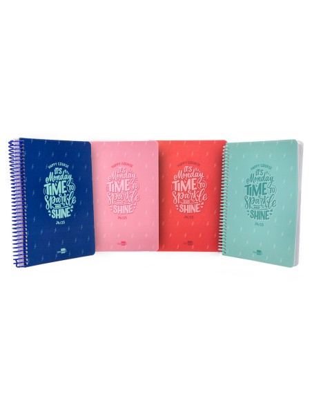 Agenda escolar liderpapel ano 24 25 escolar basic surtido dia pagina a5