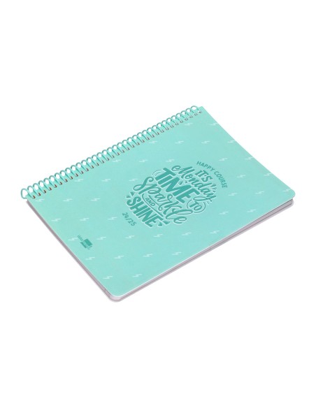 Agenda escolar liderpapel ano 24 25 escolar basic menta semana vista a5