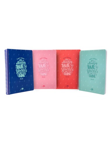 Agenda escolar liderpapel ano 24 25 escolar basic surtido semana vista a5