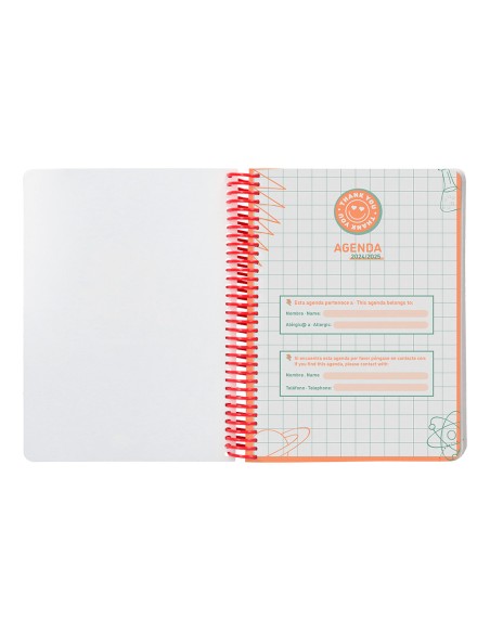 Agenda escolar liderpapel ano 24 25 escolar basic surtido semana vista a5