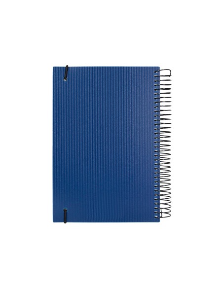 Agenda encuadernada liderpapel olbia a4 2025 dia pagina color azul papel 60 gr