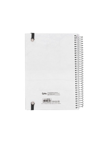 Agenda encuadernada liderpapel tinos a6 2025 dia pagina personalizable papel 70 gr