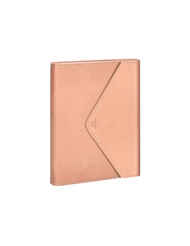 Agenda encuadernada liderpapel psara a5 2025 dia pagina color rosa nude papel 70 gr