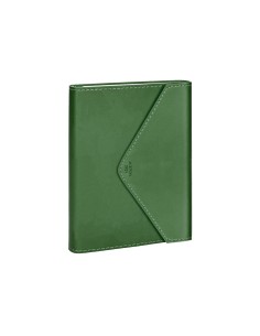 Agenda encuadernada liderpapel psara a5 2025 dia pagina color verde papel 70 gr