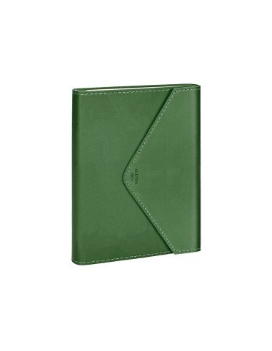 Agenda encuadernada liderpapel psara a5 2025 dia pagina color verde papel 70 gr