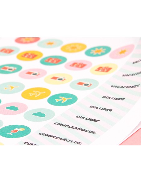 Agenda espiral liderpapel kimo los a6 2025 dia pagina malva papel 70 gr