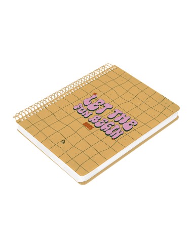 Agenda espiral liderpapel zant e a5 2025 dia pagina color amarillo papel 70 gr