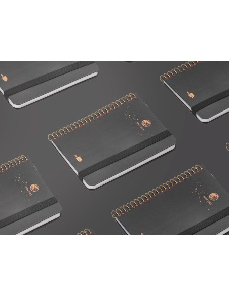 Agenda escolar liderpapel ano 24 25 curso classic lines antracita 2 dias pagina a6