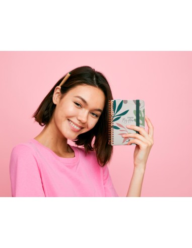 Agenda escolar liderpapel ano 24 25 curso classic my plans nature 2 dias pagina a6