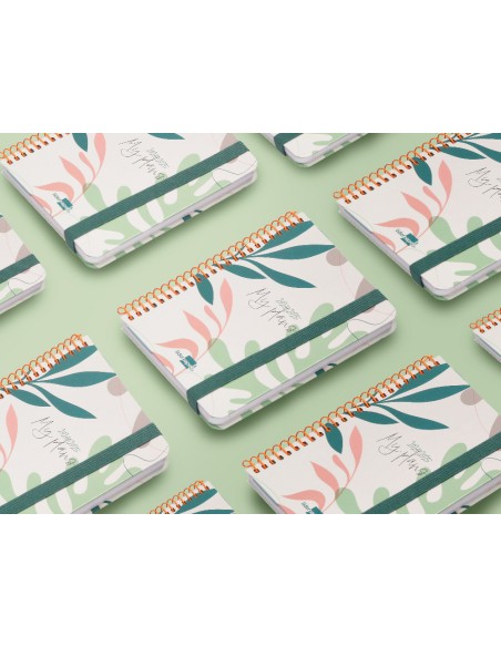 Agenda escolar liderpapel ano 24 25 curso classic my plans nature 2 dias pagina a6